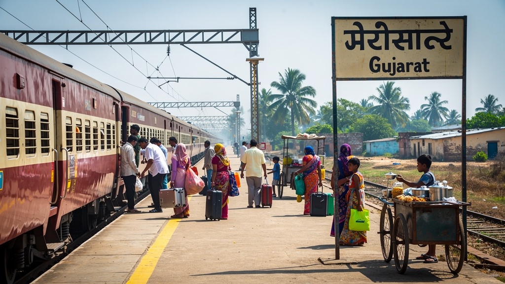 Maroli Railway Station, Gujarat